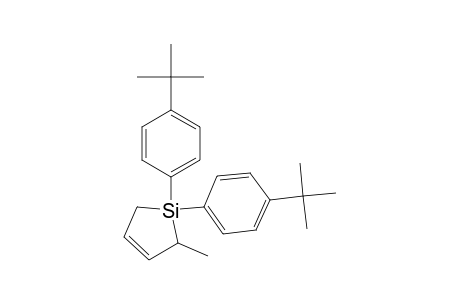 1,1-bis(4-tert-butylphenyl)-2-methyl-1-silacyclo-3-pentene