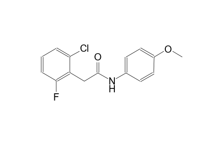 2-(2-chloro-6-fluorophenyl)-N-(4-methoxyphenyl)acetamide