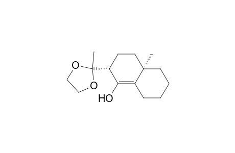 7.beta.-[1,1-(ethylenedioxy)ethyl]-2.alpha.-hydroxy-4a.beta.-methyl-2,3,4,4a,5,6,7,8-octahydronaphthalene