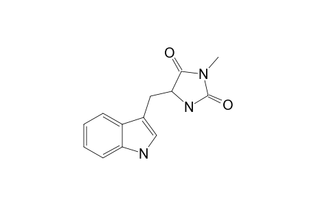 3-METHYL-5-(3-INDOLYL-METHYL)-HYDANTOIN