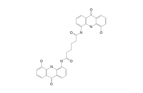 4,4'-DIHYDROXY-5,5'-(ALPHA'',OMEGA''-DIAMINOADIPOYL)-BISACRIDIN-9-(10H)-ONE