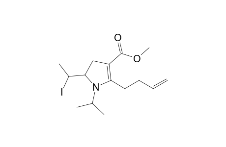 2-But-3-enyl-5-(1-iodoethyl)-1-isopropyl-2-pyrroline-3-carboxylic acid methyl ester