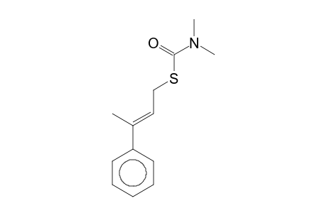 N,N-Dimethylthiocarbamic acid, 3-phenylbut-2-enyl ester