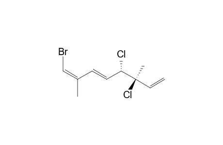 (1Z,3E,5S*,6S*)-1-BROMO-5,6-DICHLORO-2,6-DIMETHYL-OCTA-1,3,7-TRIENE