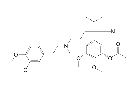 Gallopamil-M (O-demethyl-) AC