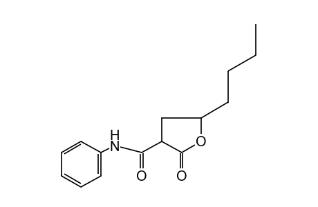 5-BUTYL-2-OXO-2,3,4,5-TETRAHYDRO-3-FURANILIDE