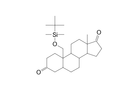 19-TERT.-BUTYLDIMETHYLSILYLOXY-5-ALPHA-ANDROSTANE-3,17-DIONE