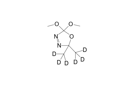 2,2-Dimethoxy-5,5-bis(trideuteriomethyl)-.delta(3).-1,3,4-oxadiazoline