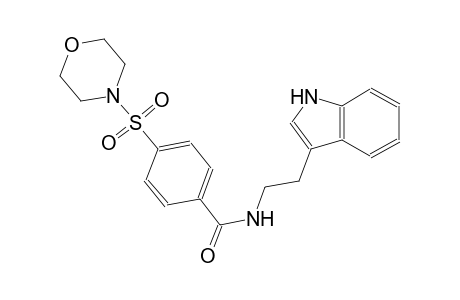 N-[2-(1H-indol-3-yl)ethyl]-4-(4-morpholinylsulfonyl)benzamide