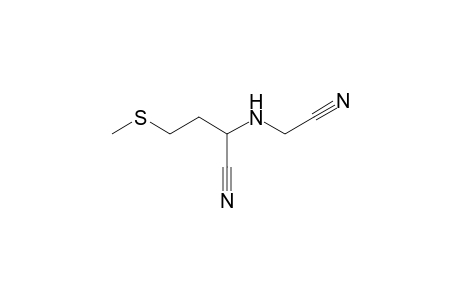 2-(cyanomethylamino)-4-(methylthio)butanenitrile