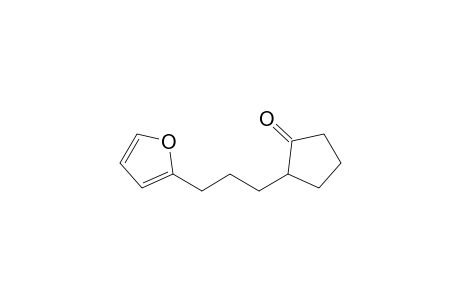 2-[3-(2-furanyl)propyl]-1-cyclopentanone