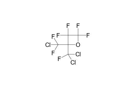 2,2,3,3-TETRAFLUORO-4-DICHLOROFLUOROMETHYL-4-DIFLUOROCHLOROMETHYL-1-OXACYCLOBUTANE