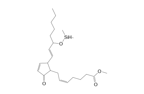 Prosta-5,10,13-trien-1-oic acid, 15-[(dimethylsilyl)oxy]-9-oxo-, methyl ester, (5Z,13E,15S)-