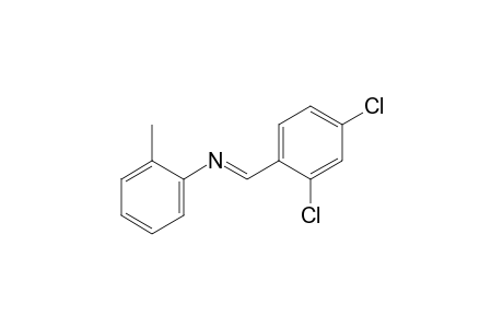 N-(2,4-dichlorobenzylidene)-o-toluidine