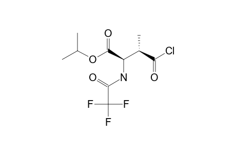 1-ISOPROPYL-(2S,3S)-3-METHYL-N-TRIFLUOROACETYL-ASPARTOYL-CHLORIDE