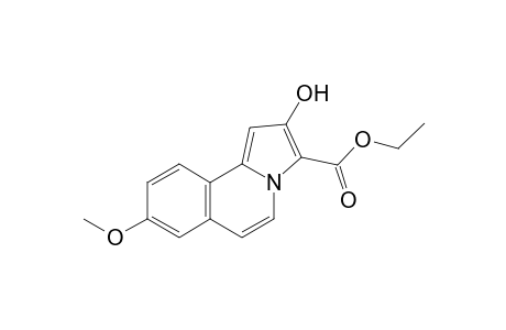 2-Hydroxy-8-methoxypyrrolo[2,1-a]isoquinoline-3-carboxylic acid ethyl ester