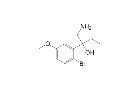 1-Amino-2-(2-bromo-5-methoxyphenyl)-2-butanol