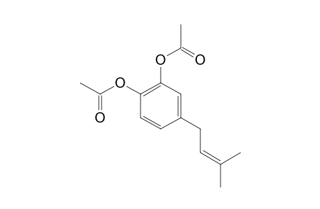 1,2-DIACETOXY-4-(3-METHYL-2-BUTEN-1-YL)-BENZENE