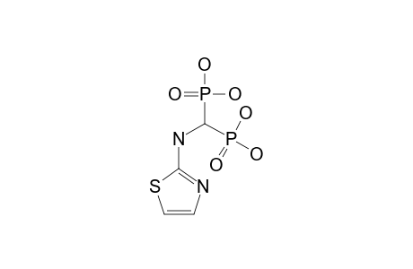 (THIAZOL-2-YL)-AMINOMETHYLENEBISPHOSPHONIC-ACID