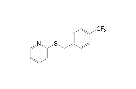 2-{[p-(trifluoromethyl)benzyl]thio}pyridine