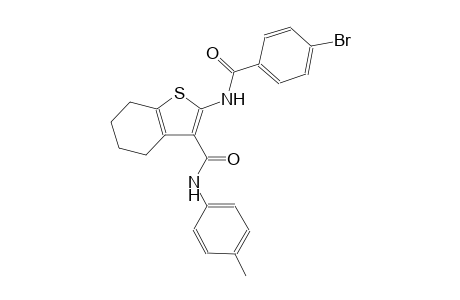 2-[(4-bromobenzoyl)amino]-N-(4-methylphenyl)-4,5,6,7-tetrahydro-1-benzothiophene-3-carboxamide