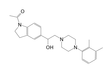 1H-indole-5-methanol, 1-acetyl-alpha-[[4-(2,3-dimethylphenyl)-1-piperazinyl]methyl]-2,3-dihydro-