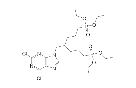 [4-(2,6-DICHLORO-PURIN-9-YL-METHYL)-7-(DIETHOXY-PHOSPHORYL)-HEPTYL]-PHOSPHONIC-ACID-DIETHYLESTER