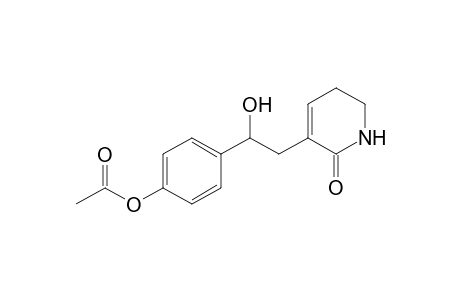 3-[2-[4-(Acetyloxy)phenyl]-2-hydroxyethyl]-5,6-dihydro-2(1H)-pyridinone