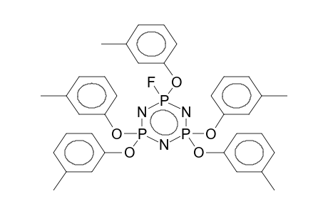 PENTAKIS(META-TOLYLOXY)FLUOROCYCLOTRIPHOSPHAZENE