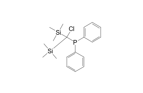 [CHLOROBIS-(TRIMETHYLSILYL)-METHYL]-DIPHENYLPHOSPHANE