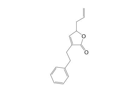 5-Allyl-3-(2-phenyl-ethyl)-5H-furan-2-one