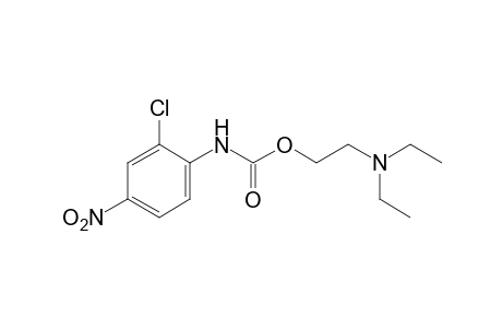 2-(diethylamino)ethanol, 2-chloro-4-nitrocarbanilate (ester)