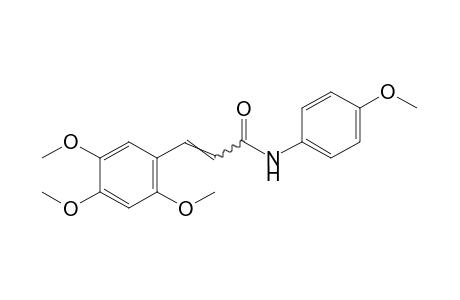 2,4,5-trimethoxy-p-cinnamanisidide