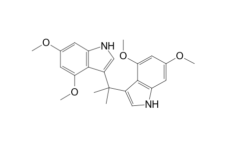 2,2-Di(4',6'-dimethoxyindol-3'-yl)propane