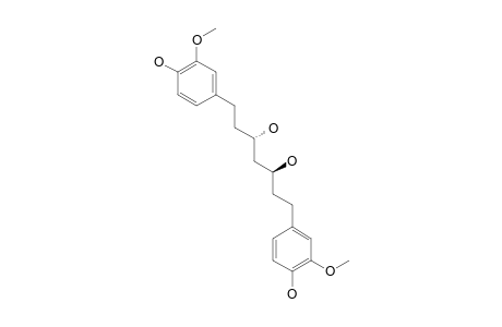 (3S,5S)-3,5-DIHYDROXY-1,7-BIS-(4-HYDROXY-3-METHOXYPHENYL)-HEPTANE