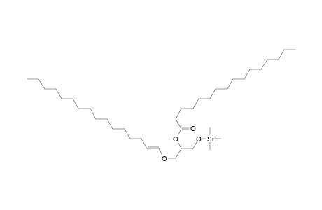 1-Hexadec-1-enyl-2-hexadecanoyl-3-trimethylsilyl-glycerol