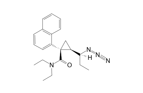 (1S,2R)-1-(1-NAPHTHYL)-2-[(S)-1-AZIDOPROPYL]-N,N-DIETHYLCYCLOPROPANECARBOXAMIDE