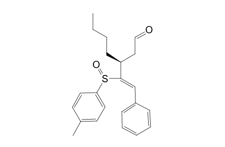 (-)-4-(Z)-3-(S)-NORMAL-BUTYL-5-PHENYL-4-(S(S))-(PARA-TOLYLSULFINYL)-PENT-4-ENAL