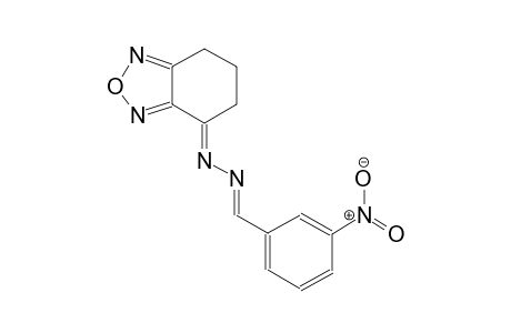 benzaldehyde, 3-nitro-, ((4E)-6,7-dihydro-2,1,3-benzoxadiazol-4(5H)-ylidene)hydrazone