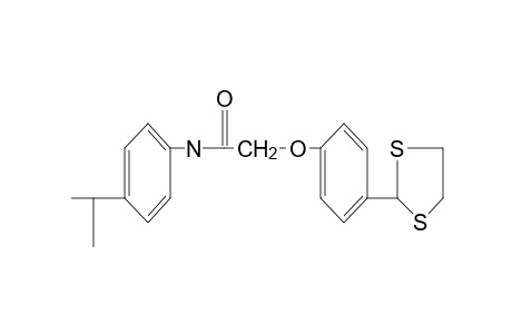 2-[p-(1,3-dithiolan-2-yl)phenoxy]-4'-isopropylacetanilide