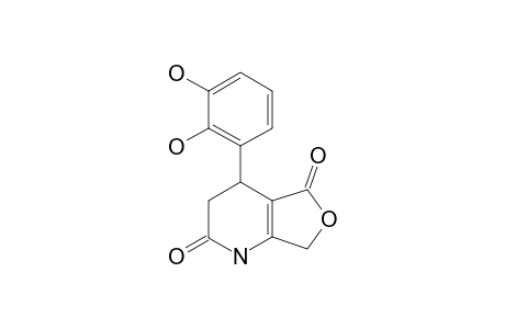 4-(2',3'-DIHYDROXYPHENYL)-3,4-DIHYDROFURO-[3,4-B]-PYRIDINE-2,5-(1H,7H)-DIONE