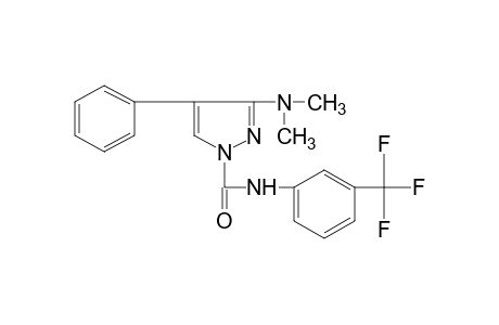 3-(DIMETHYLAMINO)-4-PHENYL-alpha,alpha,alpha-TRIFLUOROPYRAZOLE-1-CARBOXY-m-TOLUIDIDE