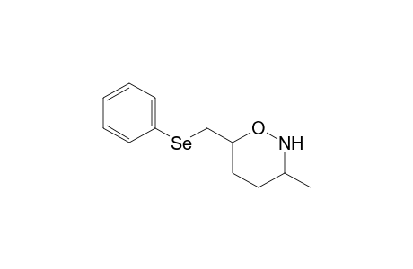 3,4,5,6-Tetrahydro-3-methyl-6-[(phenylseleno)methyl]-2H-1,2-oxazine isomer