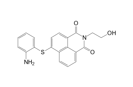 4-[(o-AMINOPHENYL)THIO]-N-(2-HYDROXYETHYL)NAPHTHALIMIDE