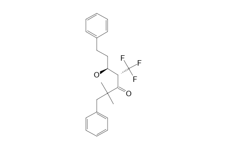 5-HYDROXY-2,2-DIMETHYL-1,7-DIPHENYL-4-TRIFLUOROMETHYL-3-HEPTANONE;ANTI-ISOMER