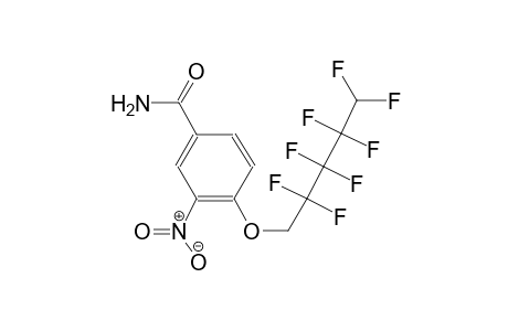 3-Nitro-4-(2,2,3,3,4,4,5,5-octafluoro-pentyloxy)-benzamide