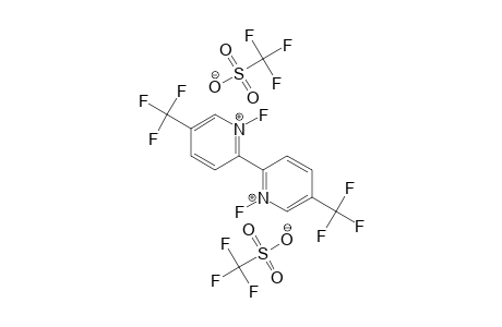 N,N-DIFLUORO-5,5'-BIS-(TRIFLUOROMETHYL)-2,2'-BIPYRIDINIUM-BIS-(TRIFLUOROMETHANESULFONATE)