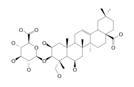 3-O-BETA-GLUCURONOPYRANOSYL-PROTOBASSIC-ACID