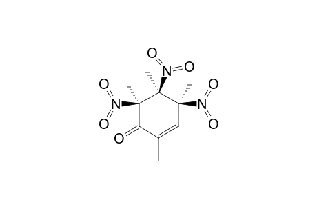 2,4,5,6-TETRAMETHYL-R-4,C-5,C-6-TRINITROCYCLOHEX-2-ENONE