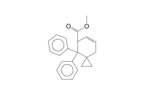 Spiro[2.5]oct-6-ene-5-carboxylic acid, 4,4-diphenyl-, methyl ester